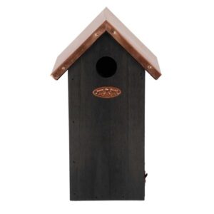 Vogelhaus Kohlmeis - Nistkast - Schwarz kupfer