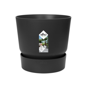 Topf elho Greenville Rund schwarz - D14 x H13