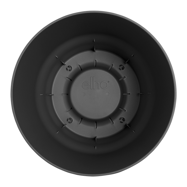 thumbnail_600-85 Topf elho Greenville Rund schwarz - D14 x H13