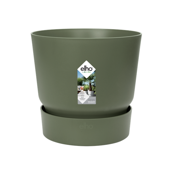 thumbnail_600-90 Topf elho Greenville Rund grün - D14 x H13