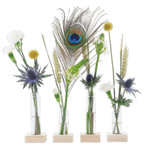 Flower Fest - Briefkastenblumen, inkl. Vasen und Ständer