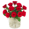 Liebesrosen - Briefkastenstrauß Liebe