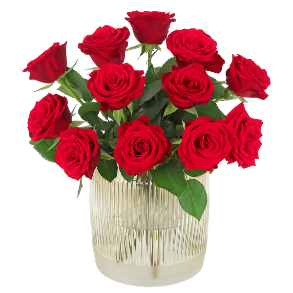 Liebesrosen - Briefkastenstrauß Liebe